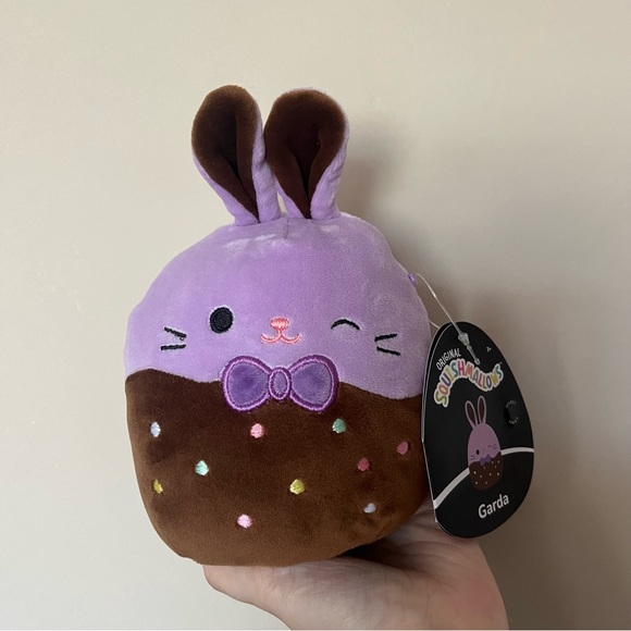 Squishmallows Other - NWT 5” Garda the Chocolate Bunny Squishmallow